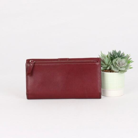 Coach Hamilton Trifold Wallet w/Check Book - Picture 6 of 8